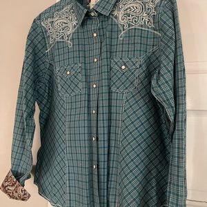 Panhandle Roughstock Western Long Sleeve Shirt